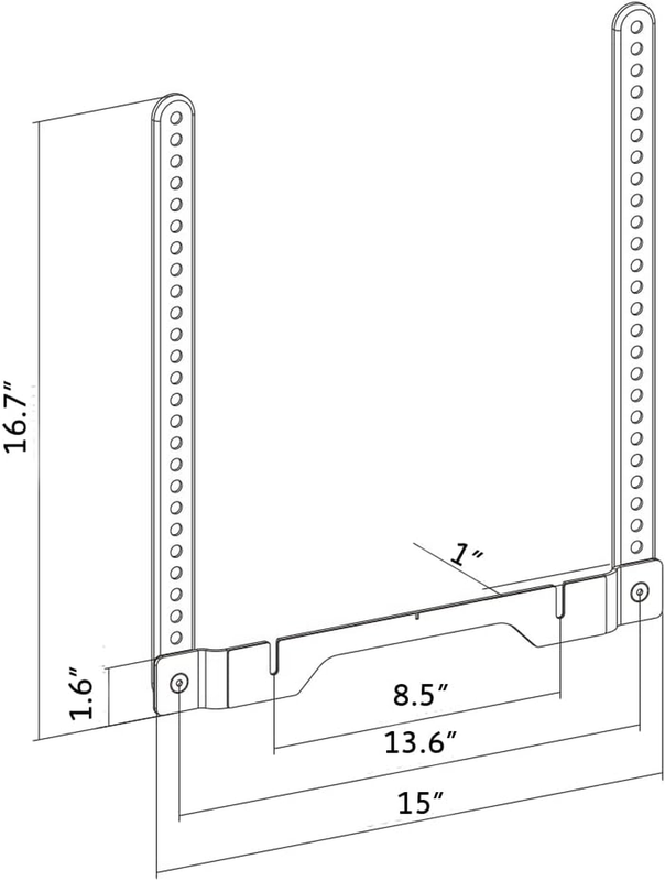 TV Mount Bracket for Sonos Ray Soundbar - Attaches to Existing TV Mount