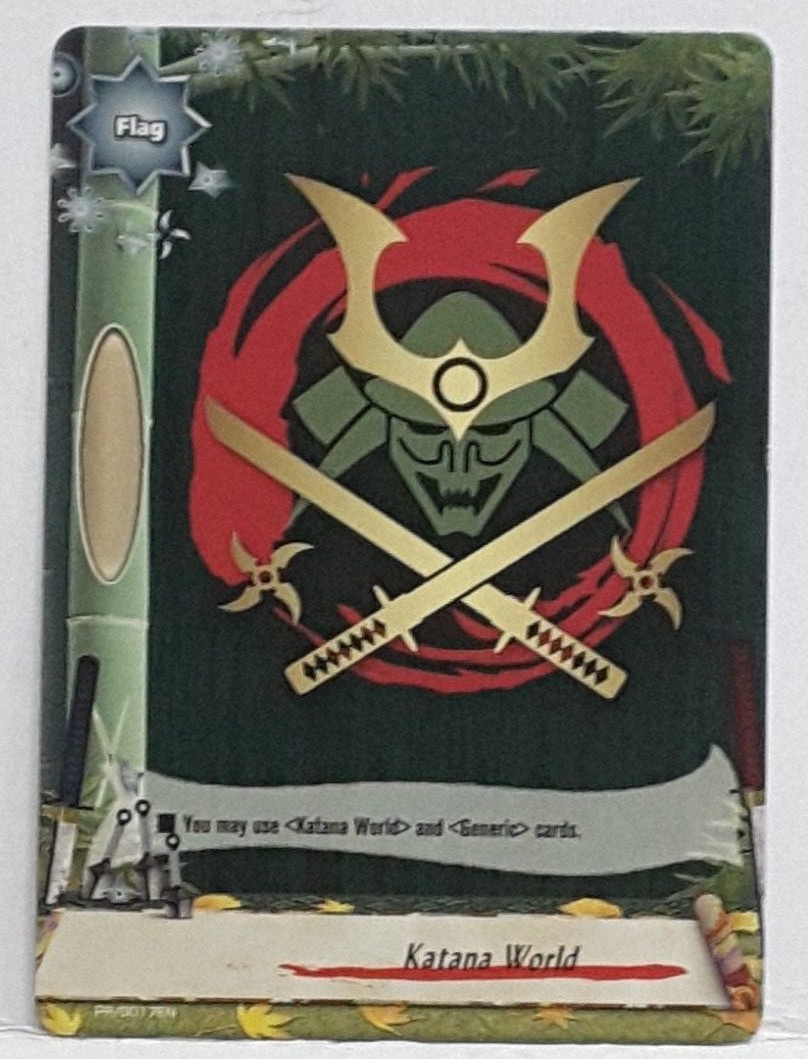 Bushiroad Future Card Buddyfight Katana World Flag PR/0017EN