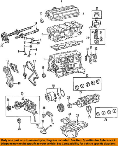 Engine Compatibility Chart Toyota Camry