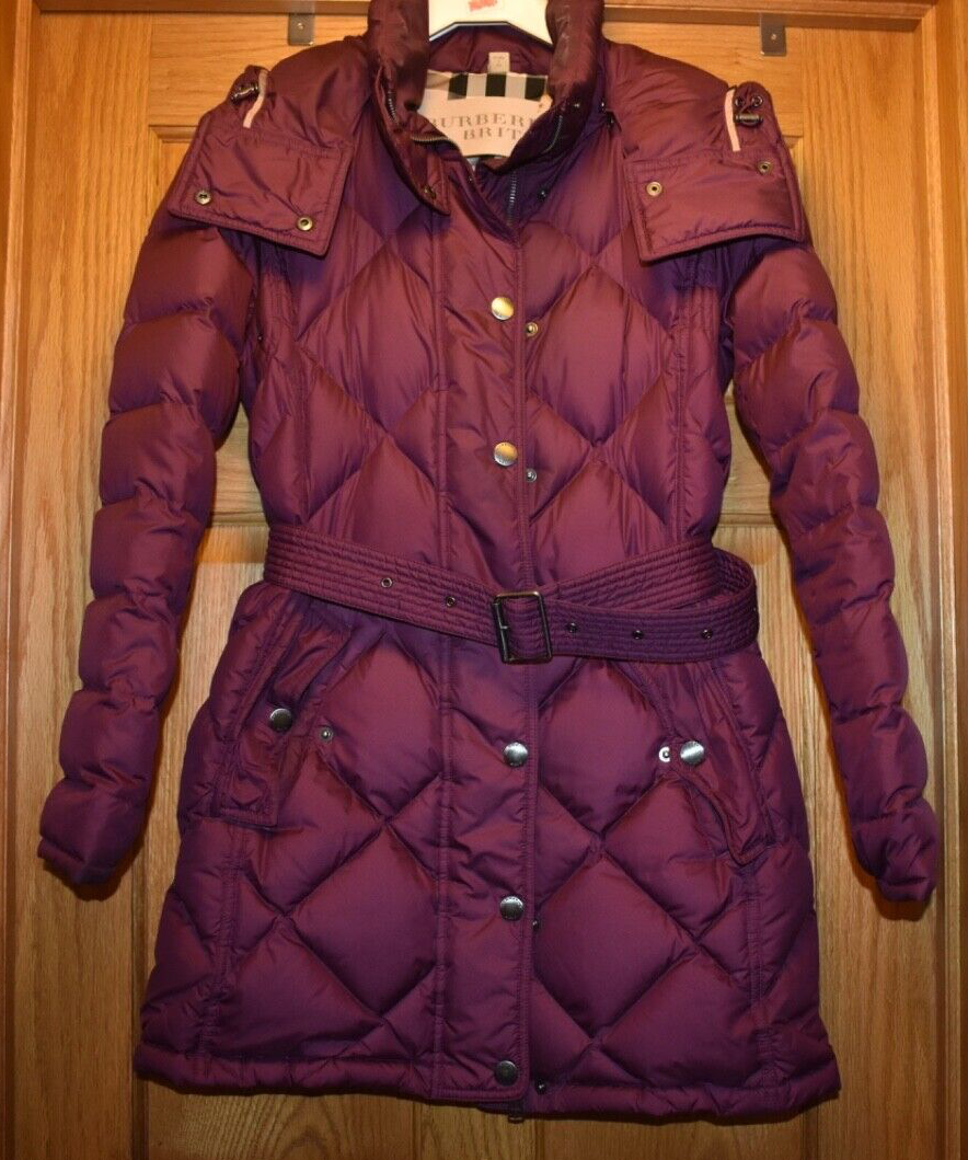 Burberry Brit リアルファー付きダウンコート XS Burberry Brit リアルファー付きダウンコート XS