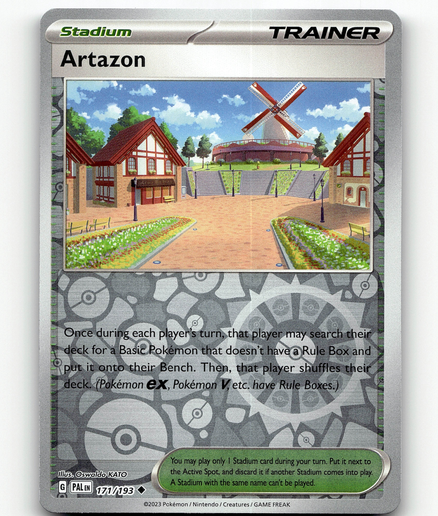 Pokemon Artazon Reverse Holo Paldea Evolved 171/193 | eBay