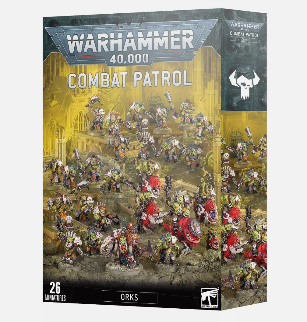 Orks  Combat Patrol Warhammer 40K New in Box 2024 version