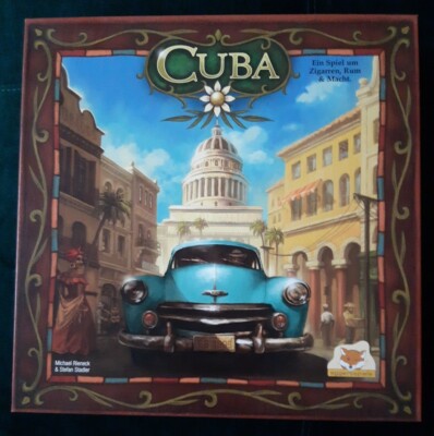 Cuba Ein Spiel um Zigarren, Rum & Macht Eggert *** Top Zustand *** 100% Komplett