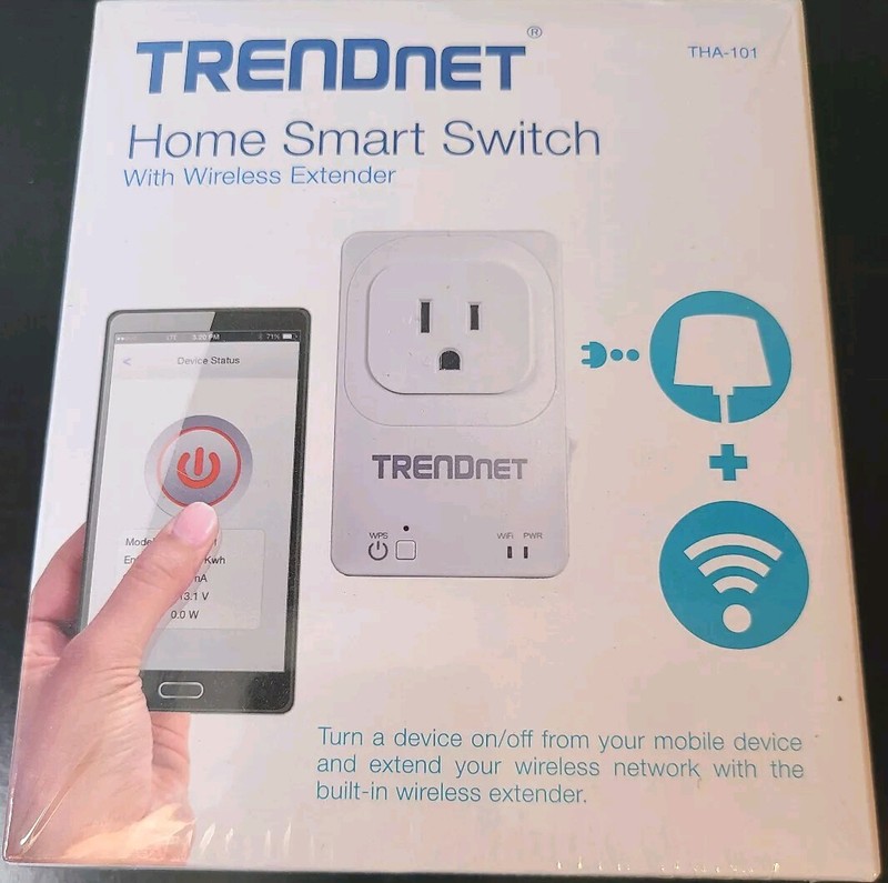 TRENDnet Cat. # THA-101 Home Smart Switch with Wireless Extender