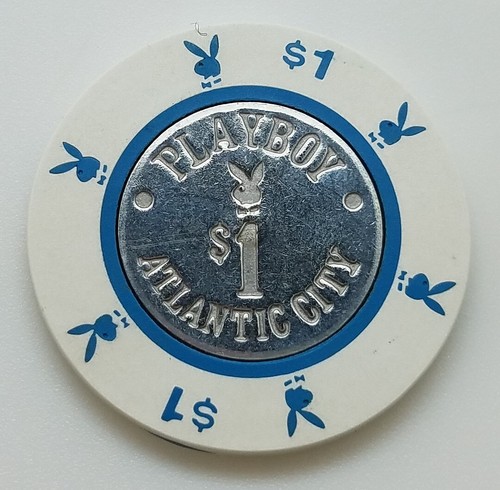 Playboy Club $1 Casino Chip Atlantic City New Jersey House