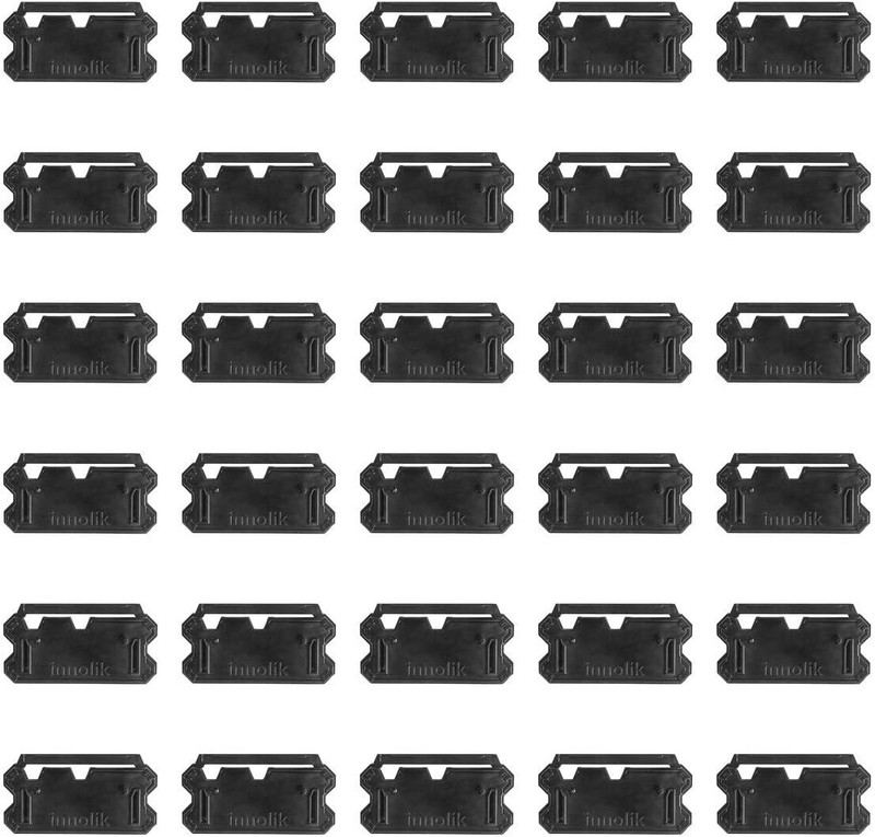 30Pcs Figure Display Stands Black Doll Model Support Stand for 3.75 Inch Figure