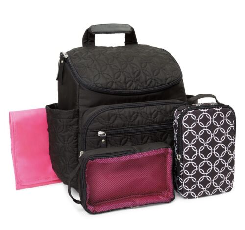 Child of mine by clearance carter's quilted backpack diaper bag