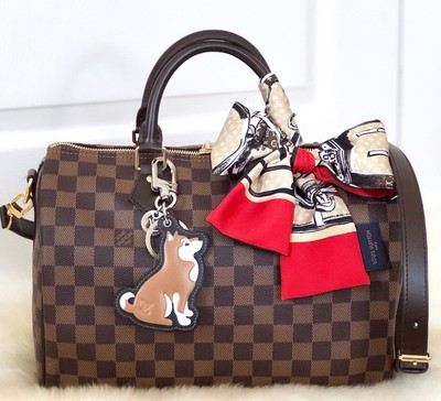 Louis Vuitton Shiba Inu Dog Bag Charm Key Ring Lv Key Chain