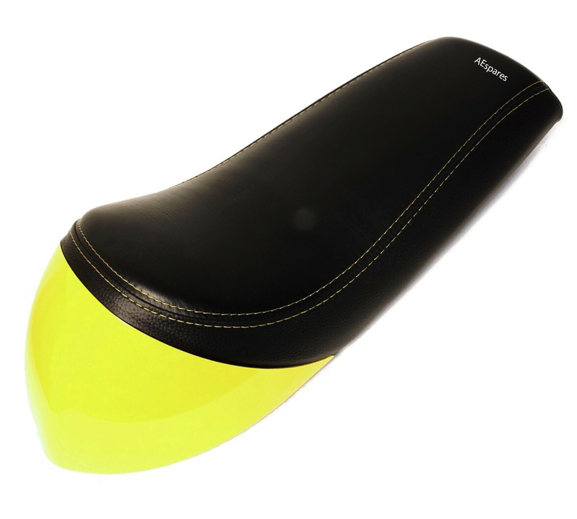For Royal enfield Continental GT 535 Single Seat Assy With Yellow Stitching