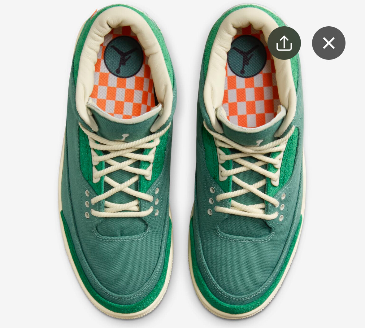 Pre-owned Jordan Air  3 Retro Nina Chanel Abney Size 5w-12w Women's Fz7974-300 Preorder In Green