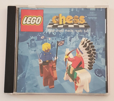 LEGO Chess - Real Chess Made Really Fun! CD ROM PC 1998 FREE SHIPPING!