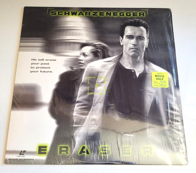Eraser Laserdisc LD Movie Widescreen Arnold Schwarzenegger NEW SEALED