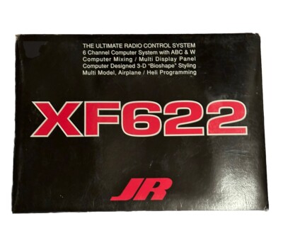 Rare JR XF622 NEW 6 Channel Computer RC Airplane/Helicopter Radio System $279