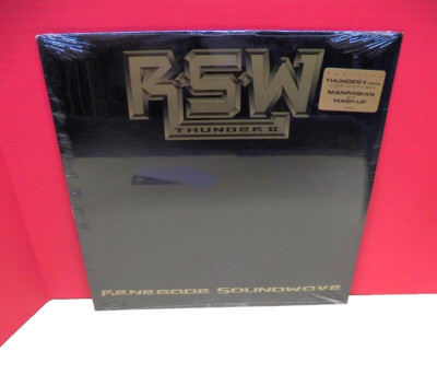 Sealed 12'' Single Renegade Soundwave Thunder II 1990 Mute 0-66589