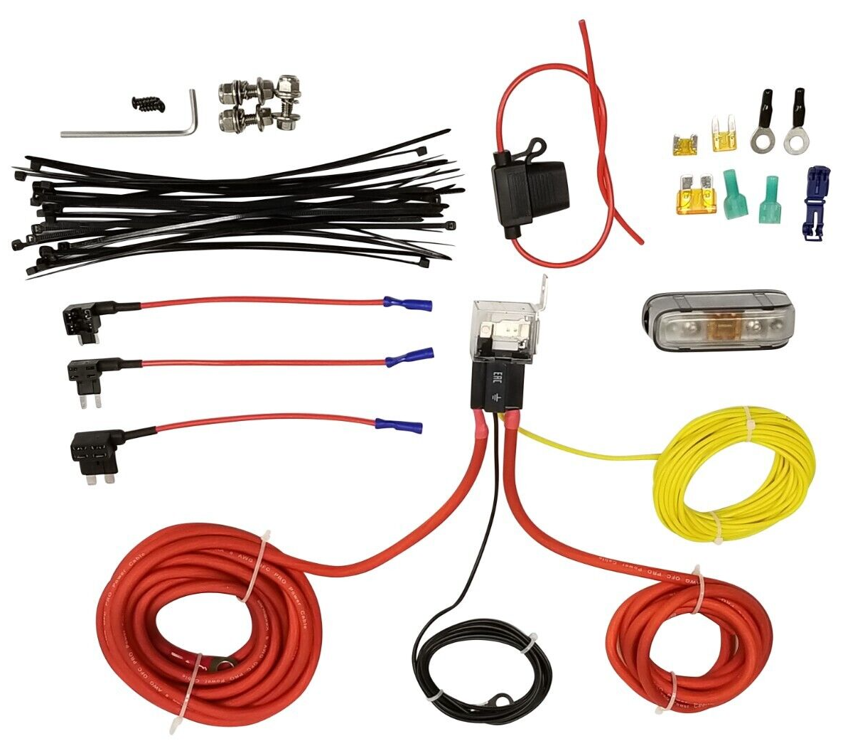 airmaxxx Single Compressor Wire Install Kit Air Ride Suspension Fits Viair