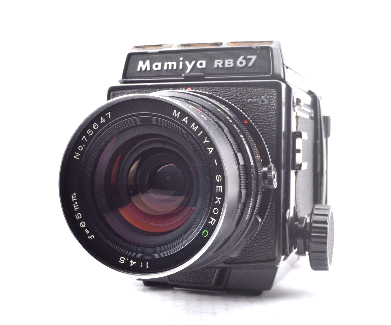 Works!【Mint】MAMIYA RB67 Pro S + SEKOR C 65mm f/4.5 120