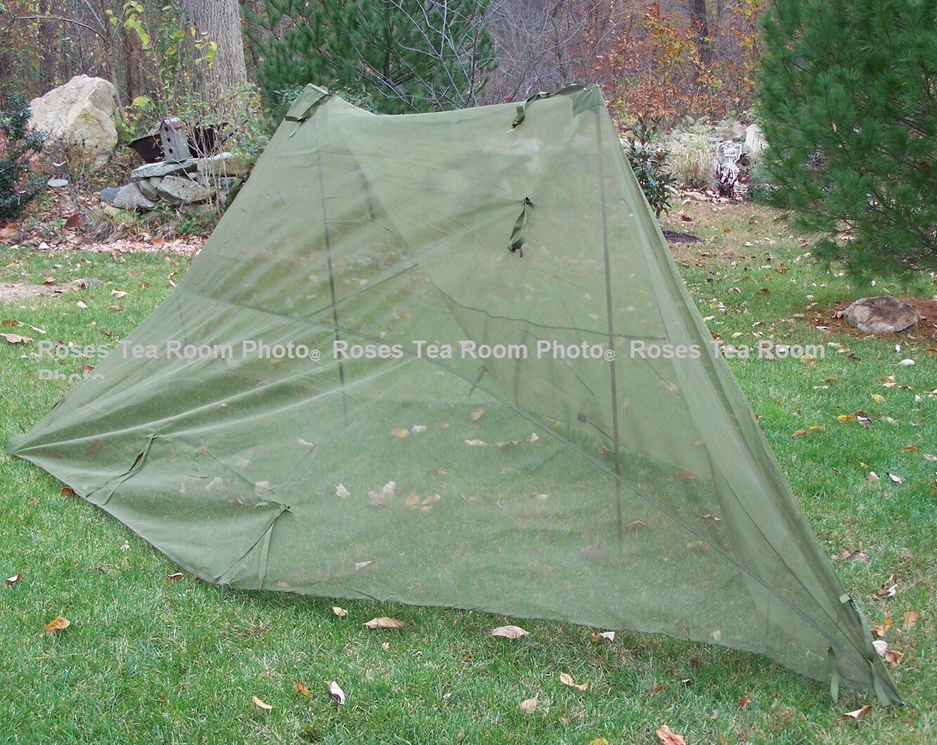 US.ARMY 40s WW2 USMC ポンチョ 迷彩シェルター テント WWII