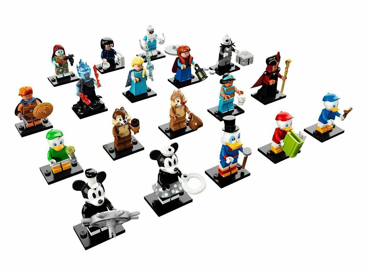 ::Lego Disney Series 2 Minifigure 71024 Mickey Elsa Nightmare Jack Dewey Jasmine 