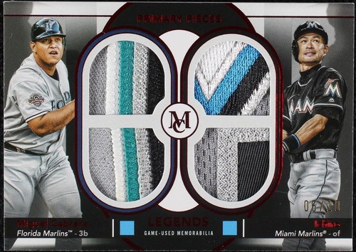 2024 Topps Museum Collection - Ichiro Suzuki Miguel Cabrera #DPQL-CAI