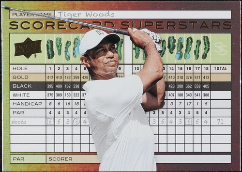 2024 Upper Deck - Tiger Woods #SS-1