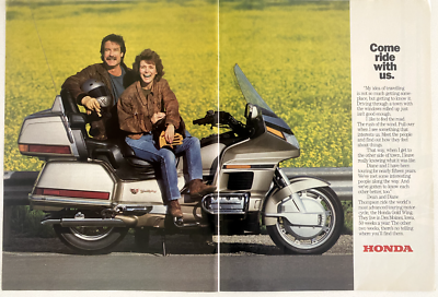 Honda Motorcycles Gold Wing NX 125 XR 7 Pages Vintage 1988