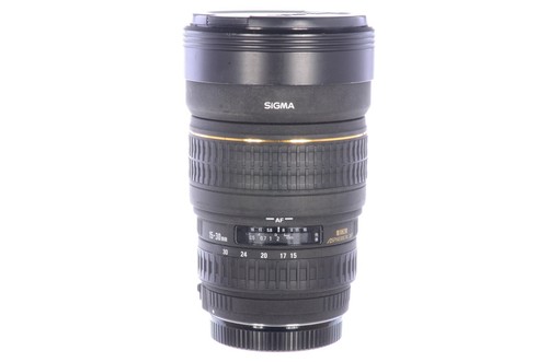 Sigma 15-30mm f3.5-4.5 EX DG, Canon EOS fitting