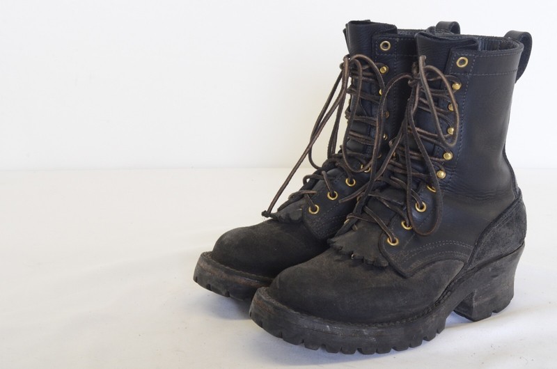 handmade leather work boots