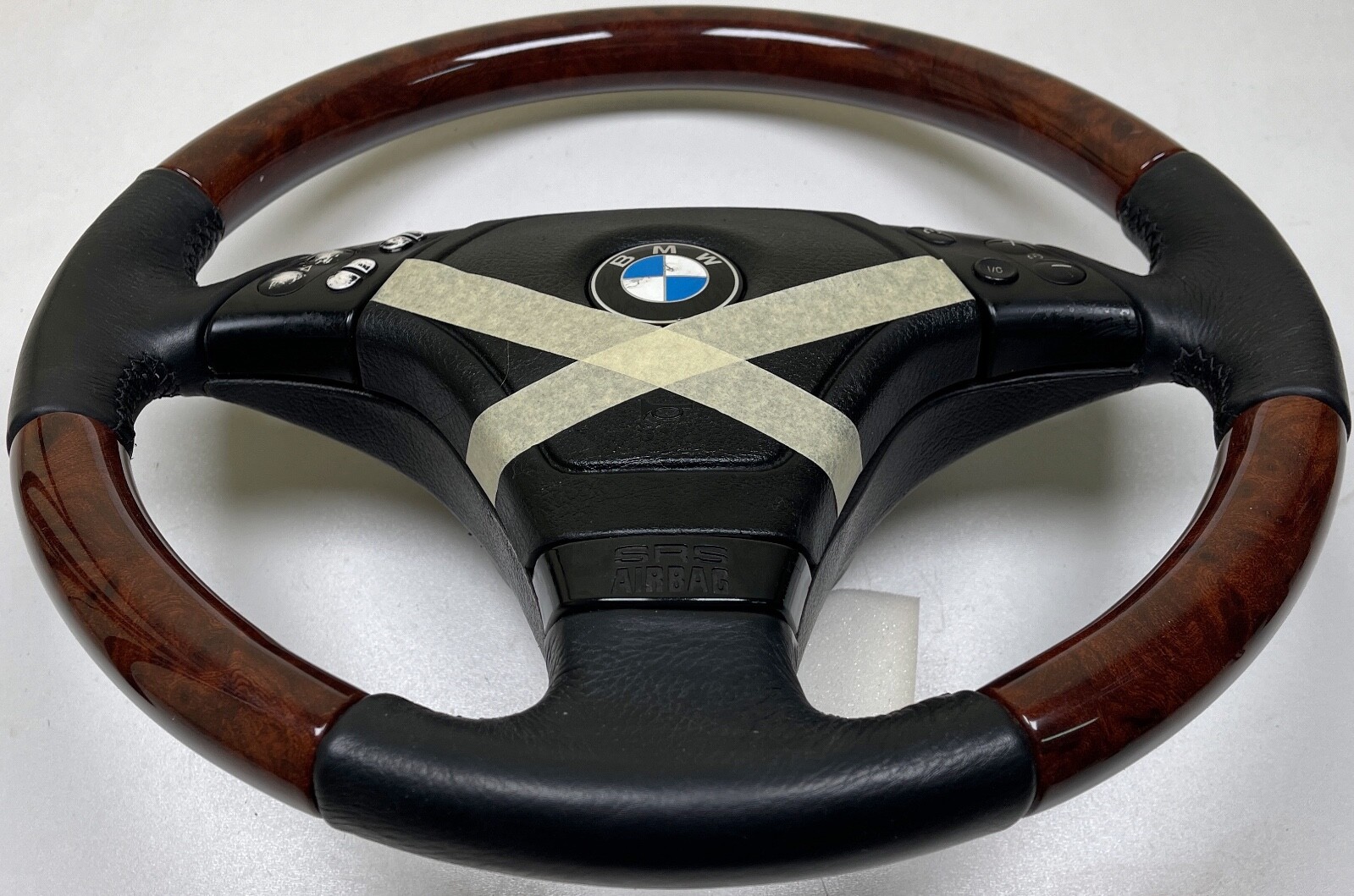 Amazon.com: 15'' Classic Riveted wooden steering wheel with