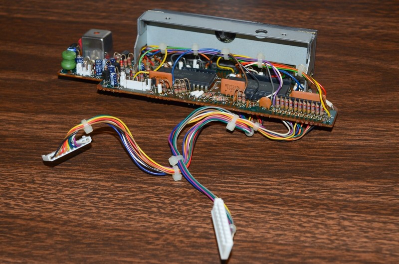 ICOM R-71A R71 R71A RECEIVER PARTS: FLUORESCENT DISPLAY UNIT