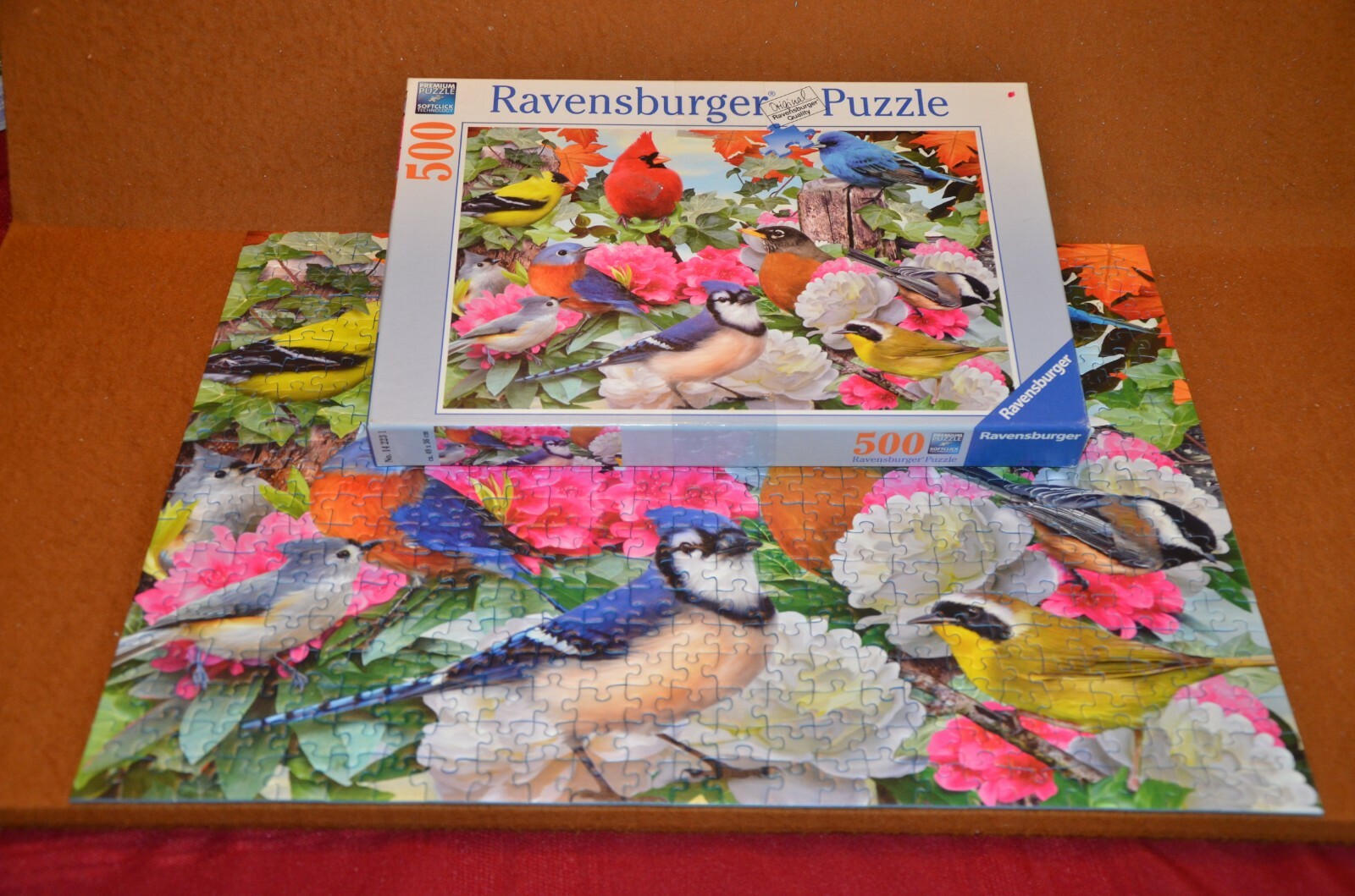 ♡です　BIRDS' WORDS  60cm Garden Birds Ravensburger 500 pc puzzle #142231 | eBay