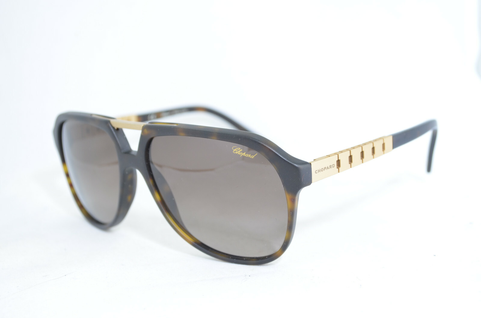 Pre-owned Chopard Authentic  Sch 179 738p Sunglasses In Brown