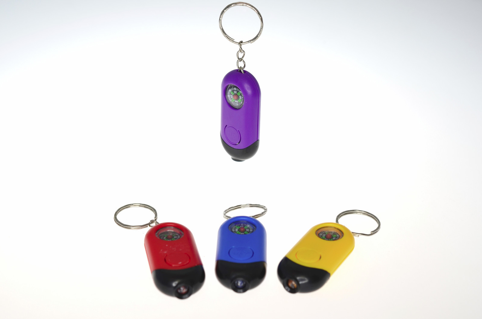 20 Raketen Taschenlampen Schlüsselanhänger - Bunte LED Mitgebsel Für Kinder