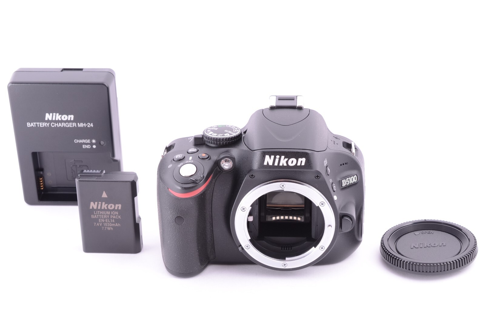 N-MINT, SC: 8k] Nikon D5100 Body 16.2MP Digital SLR Camera