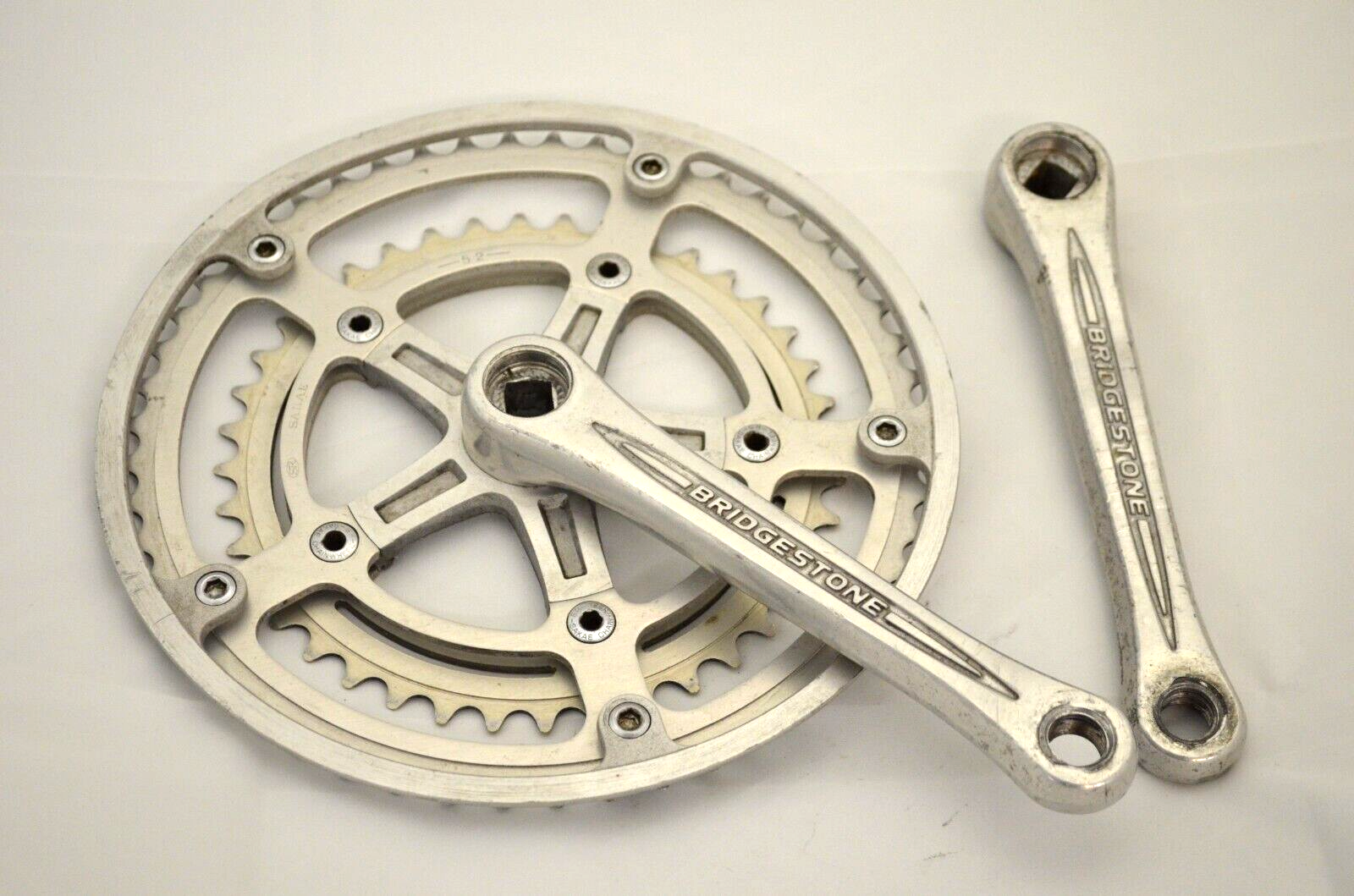 Vintage Bridgestone Sakae 52/40T 165mm Crankset | eBay