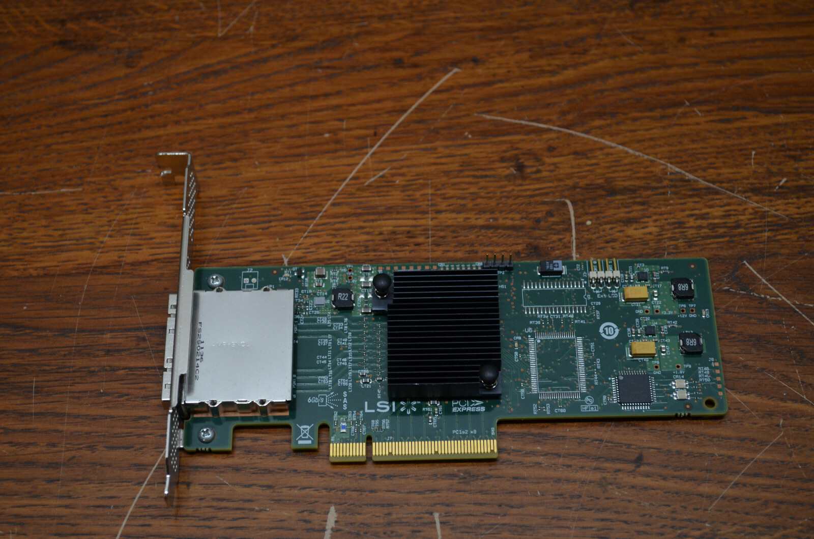 HP 617824-001 615242-001 LSI SAS9200-8e 6Gb/s PCIe x8 SAS/SATA High Profile HBA