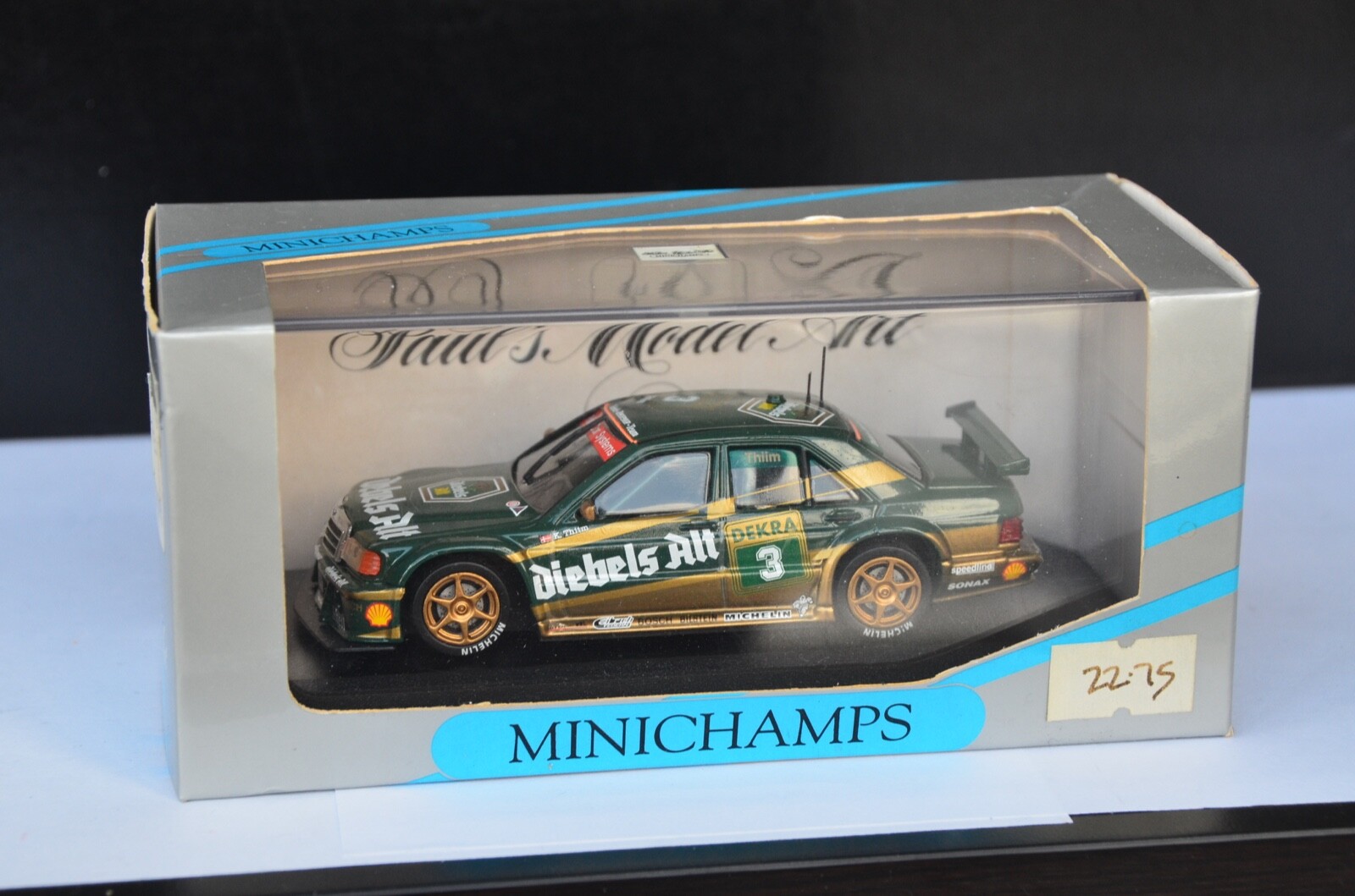 【MINICHAMPS】Mercedes-BenzC-Class DTM#M15 Minichamps 1/43 - Mercedes Benz C-Class DTM 2006 M. Hakkinen