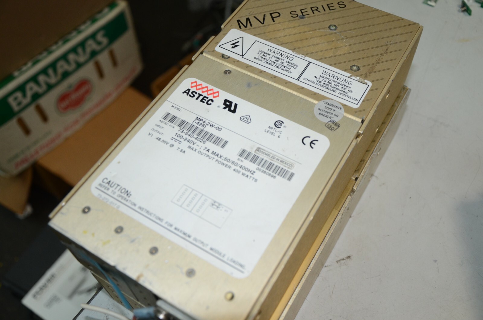 Astec MP4-2W-00 MP4 DC Power Supply Trendsetter 73-540-4026