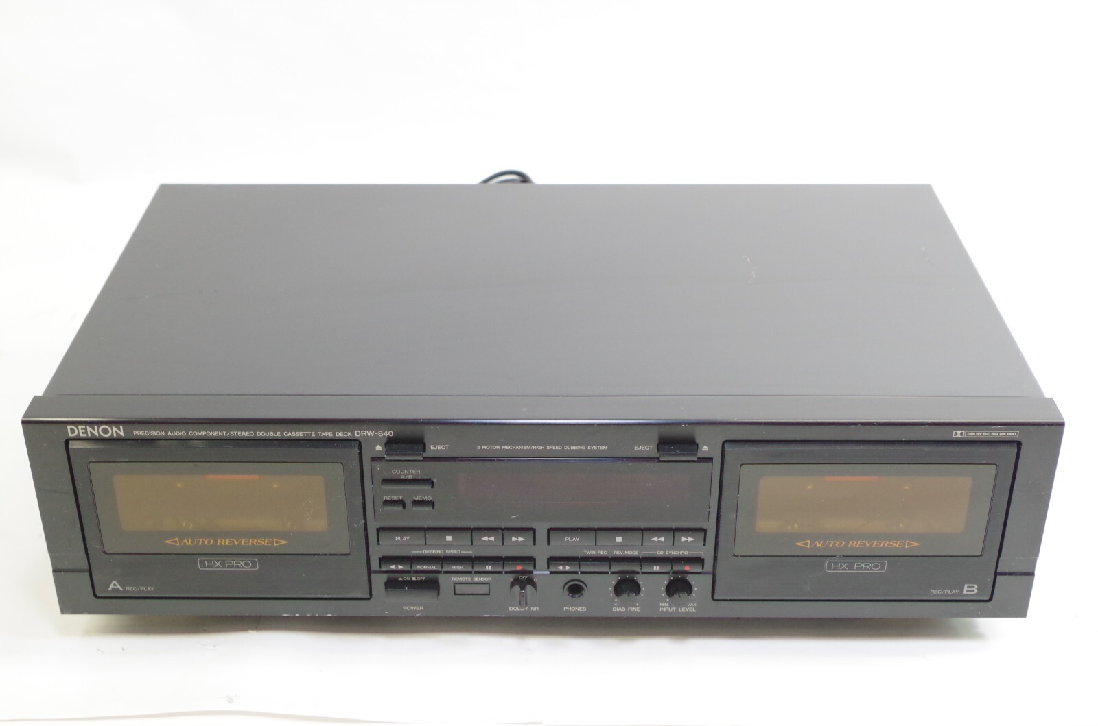 その他 AIWA DENON DAT Denon DRW-840 Double Cassette Deck Japan | eBay