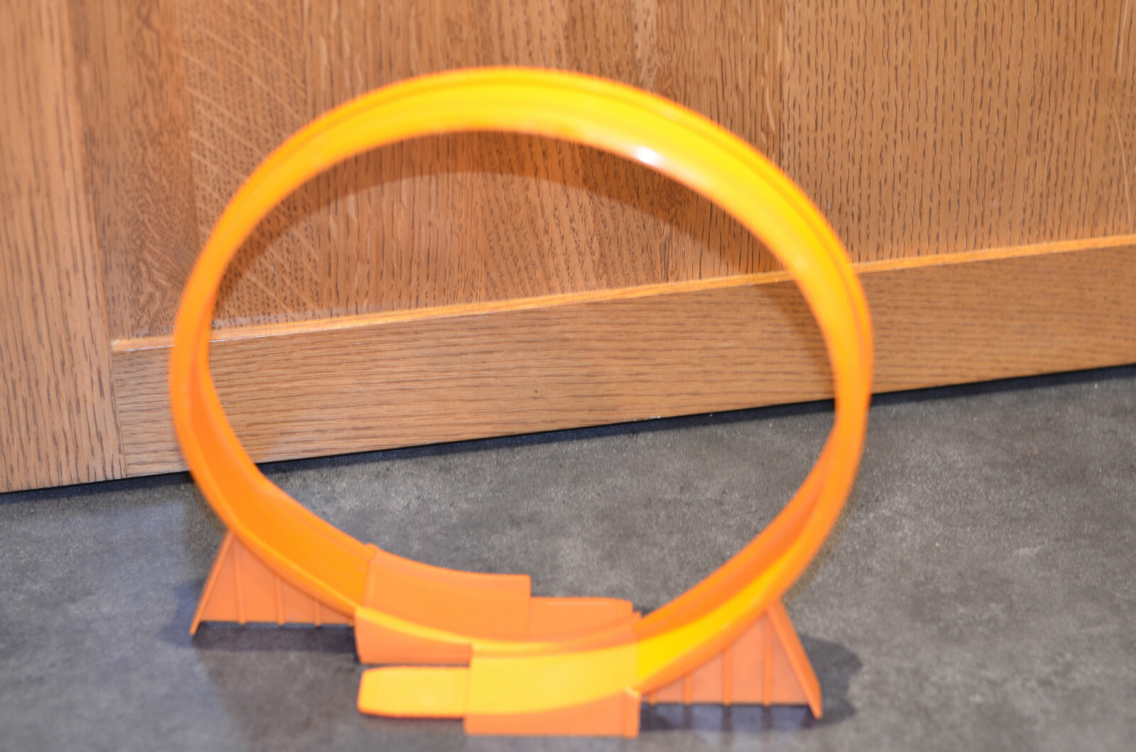 Vtg 1968 Hot Wheels Redline Orange Track Connector For Loop 6201-031 with Track
