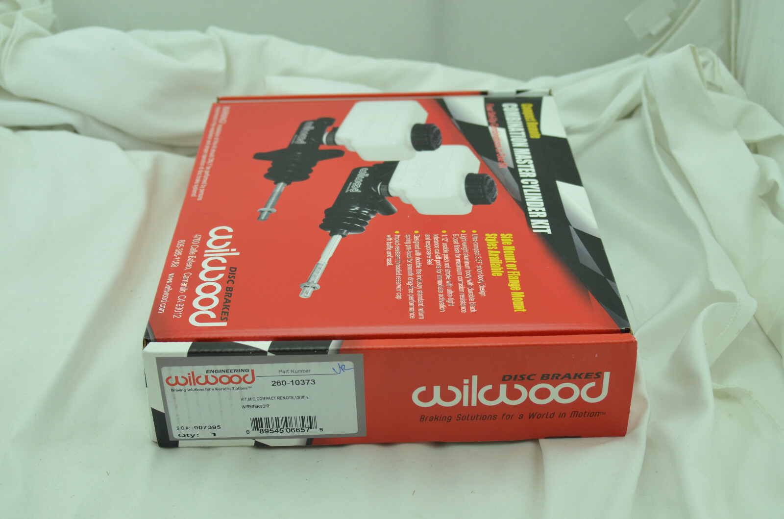 Wilwood Master Cylinder Kit Short 13/16in Wilwood Master Cylinder Kit Short 13/16in