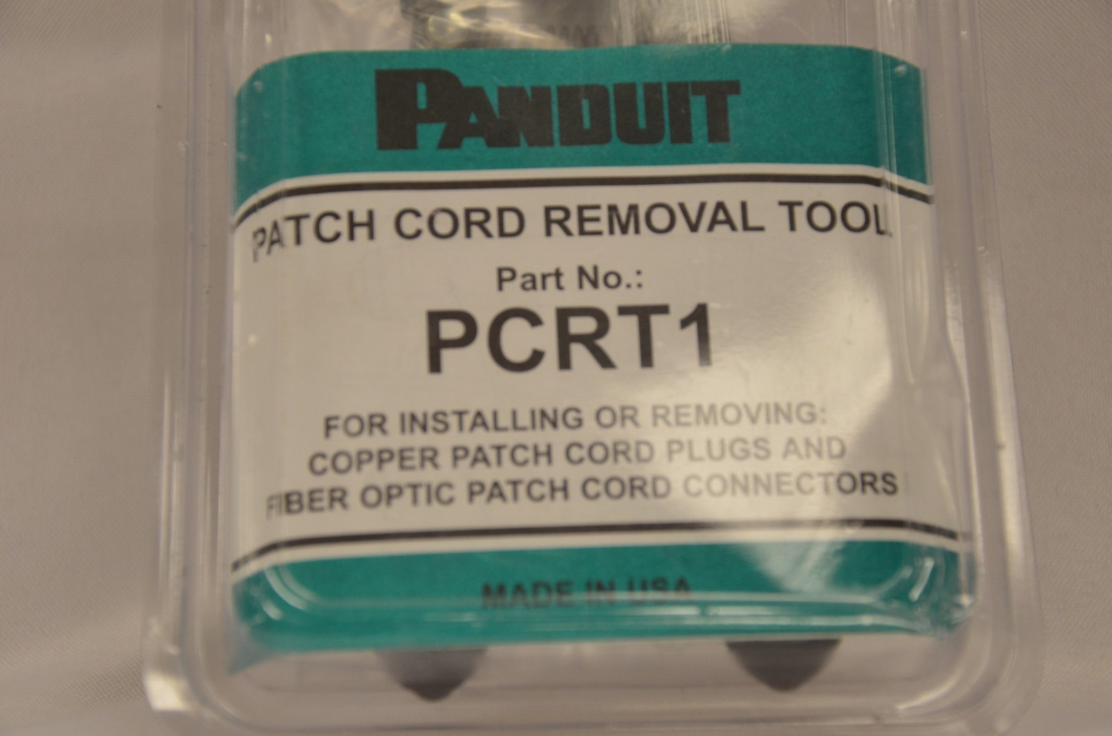 Patch Cord Removal,  Panduit PCRT1, only 2 Left!!!