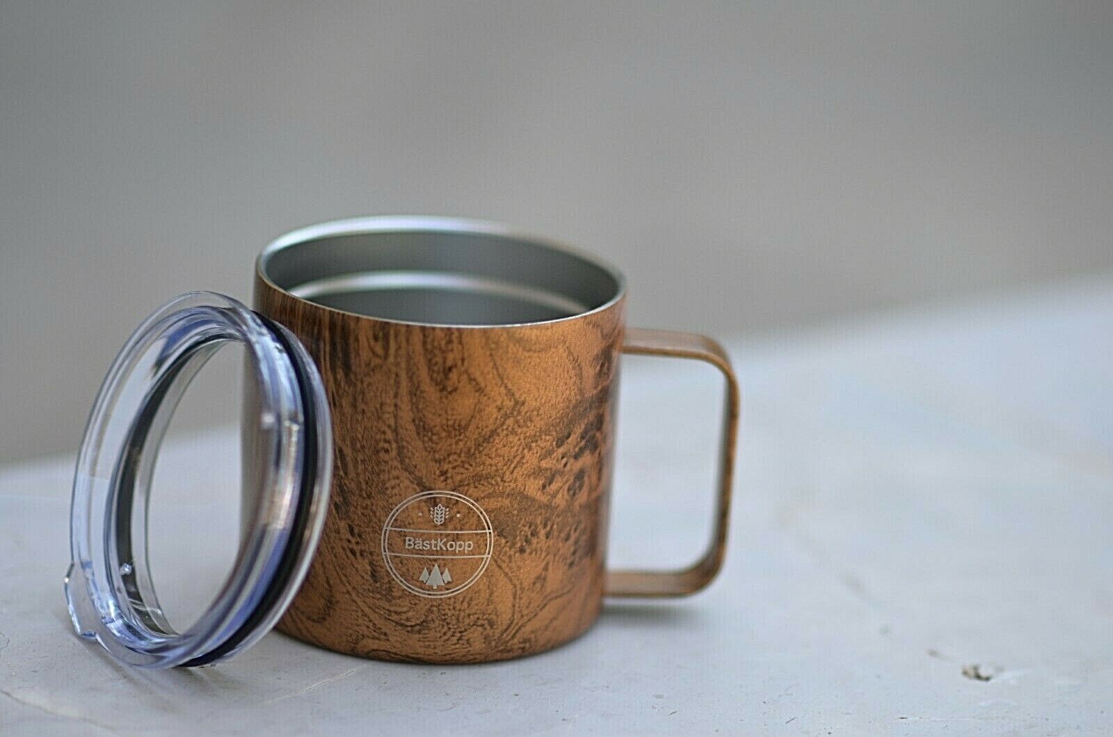 BästKopp 14 oz Insulated Double Wall 18/8 Stainless Steel Coffee Mug Tumbler 