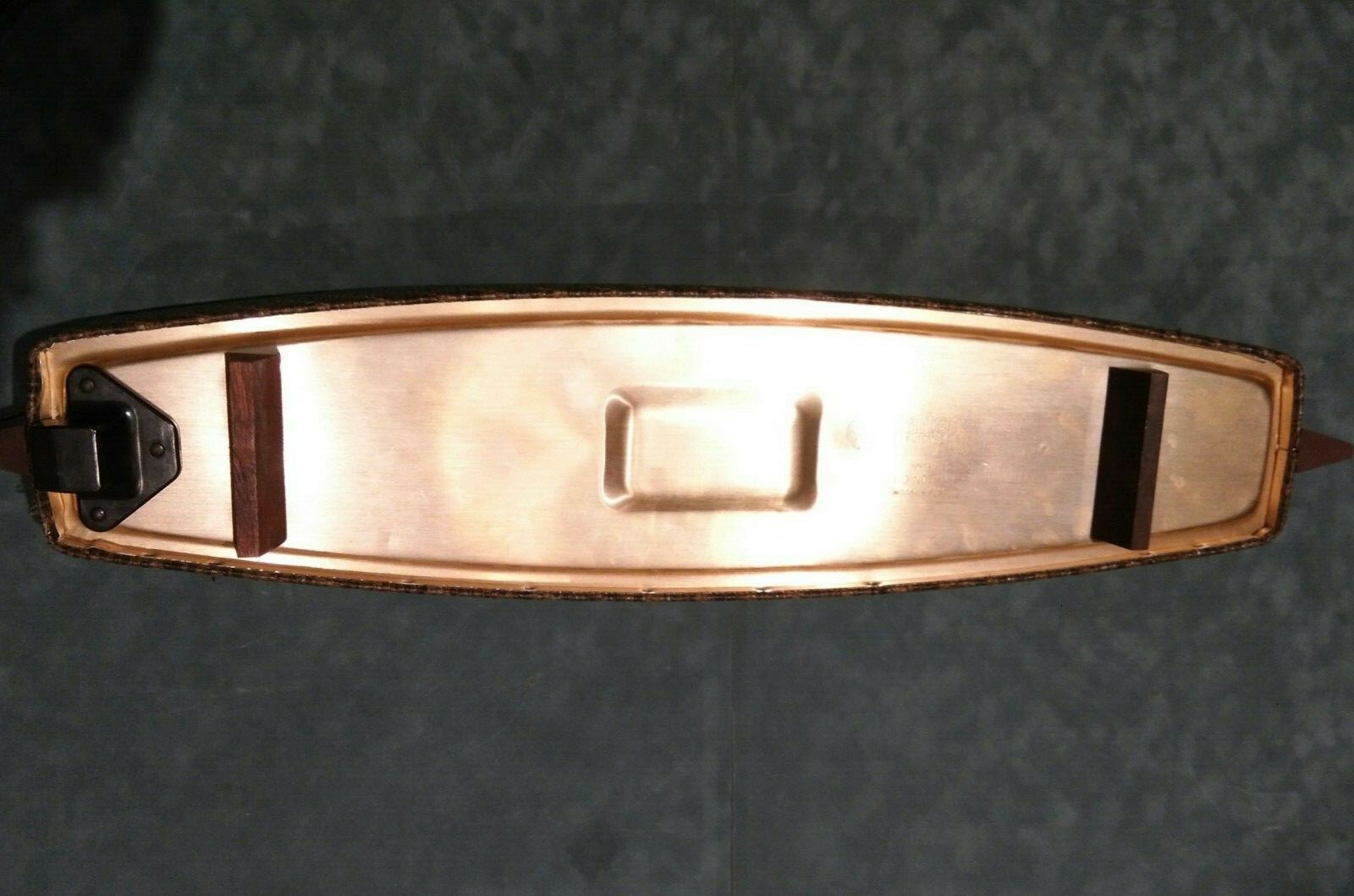 Vintage Mid Century Modern Salton Hotray Bread Warmer with Fruit Cloth Cover