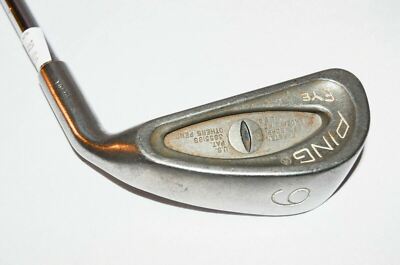 6 Iron Ping Eye Rh 36.75'' Steel Stiff New Grip Black Dot
