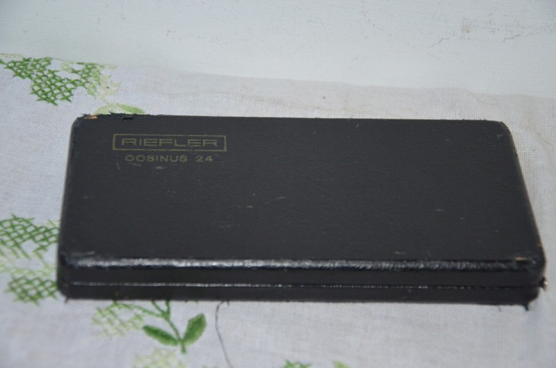 Original Riefler Reisszeug Cosinus 24