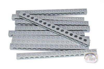 LEGO Technic - 10 x 16L - Tech Brick - LBG - New - (EV3, Mindstorm, 3703)