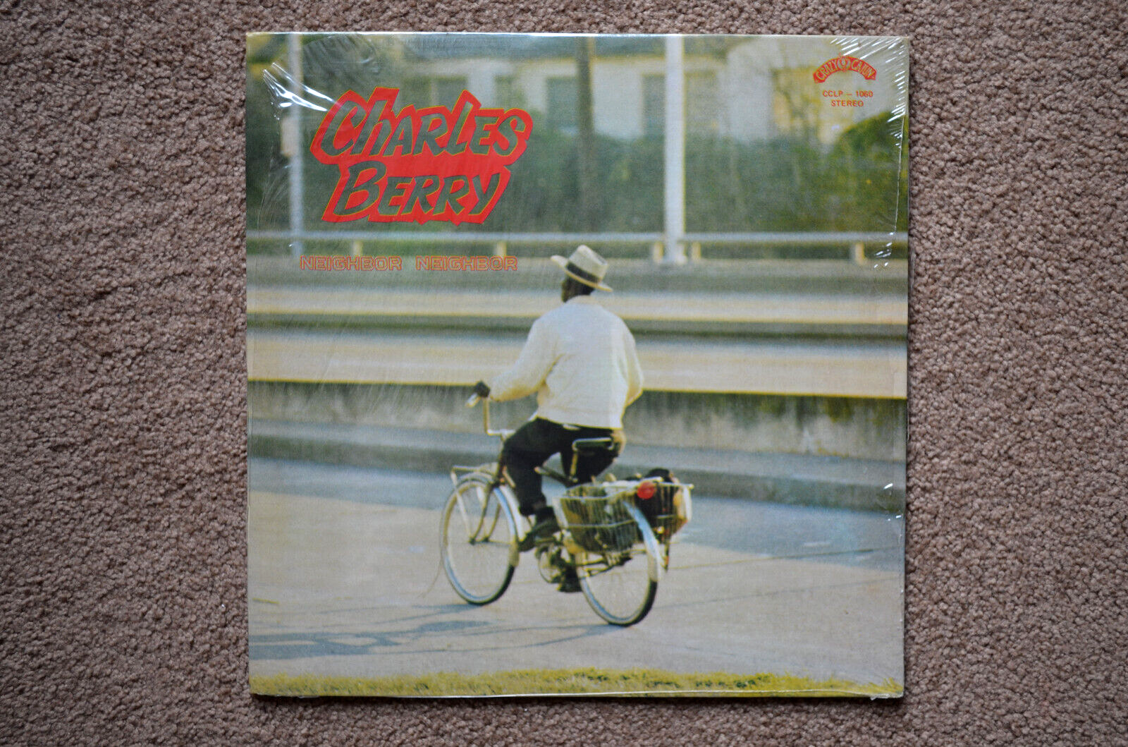 Charles Berry LP “Neighbor, Neighbor” Crazy Cajun 1060