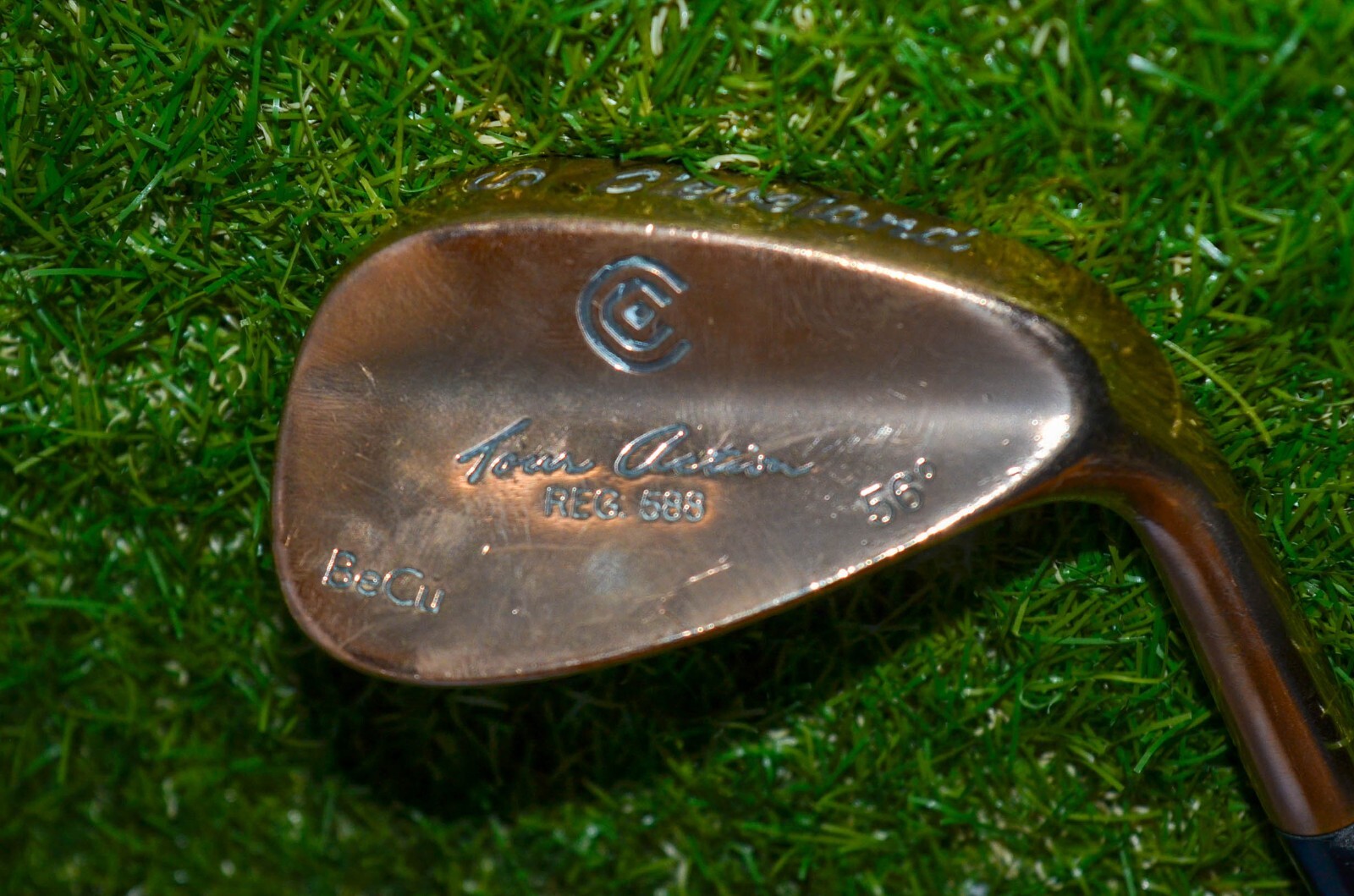 Cleveland Tour Action Reg 588 BeCu Copper Sand Wedge 56* RH