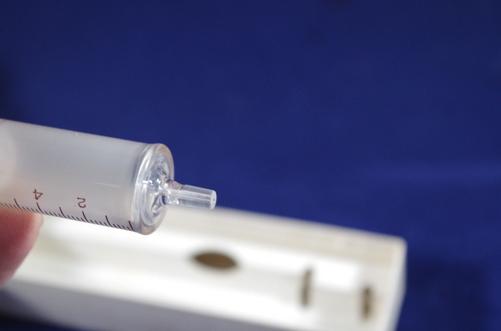 B-D Yale 10cc hypodermic syringe  No.10Y graduated with box (Glass)  Vintage