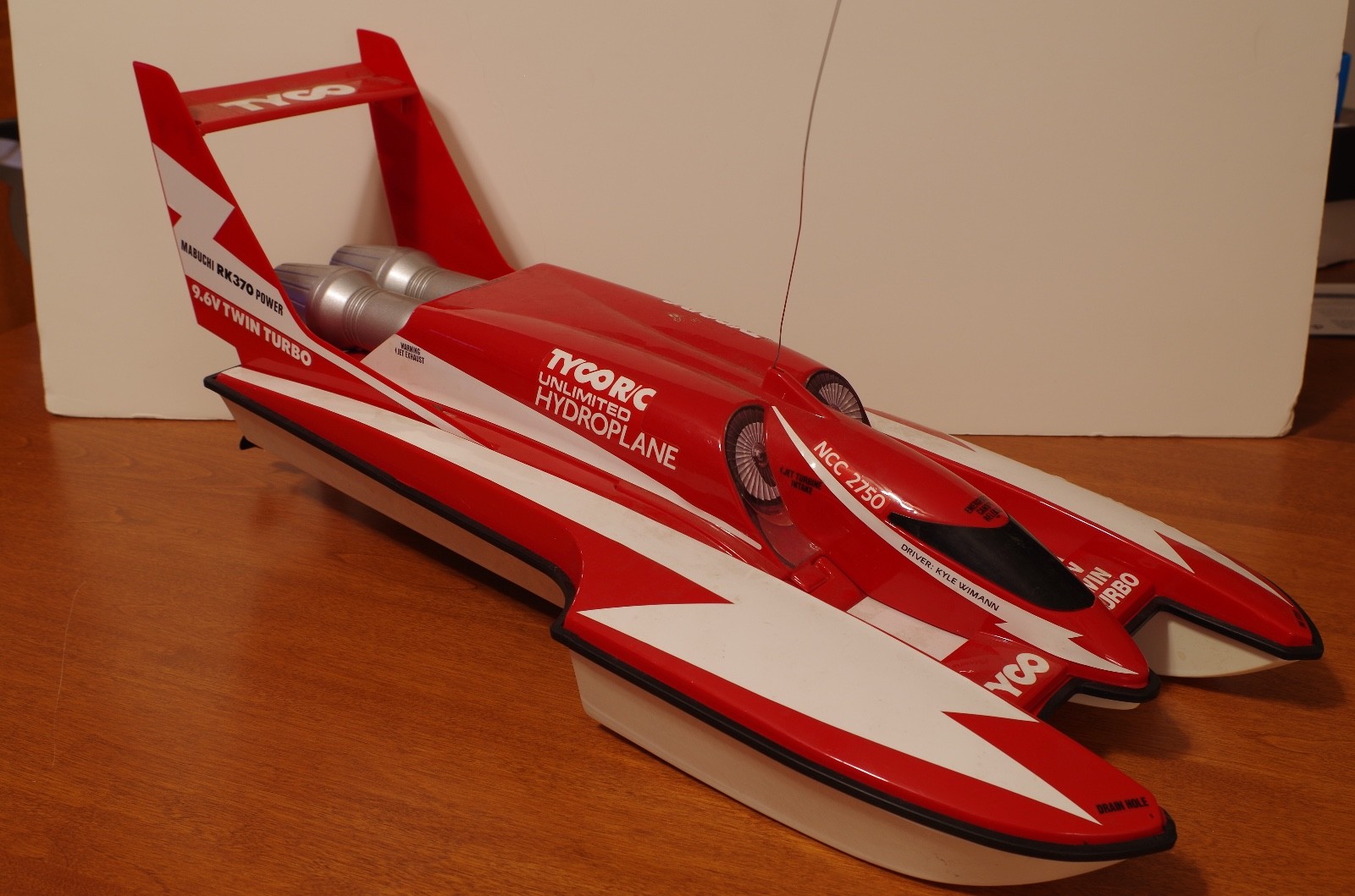 tyco rc boat
